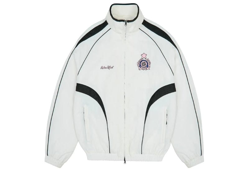 Broken Planet Top League Track Jacket Snow White