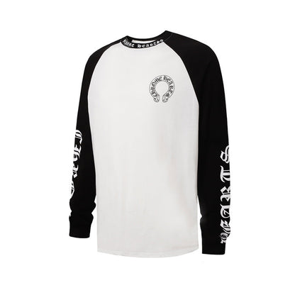 Chrome Hearts Horshoe - Long Sleeve White/Black