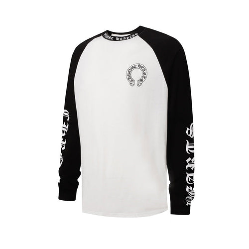 Chrome Hearts Horshoe - Long Sleeve White/Black