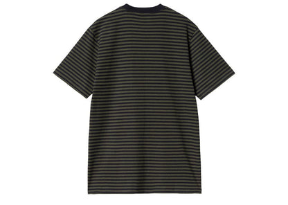 Carhartt WIP Verner Pocket Tee Dark Navy/Office Green