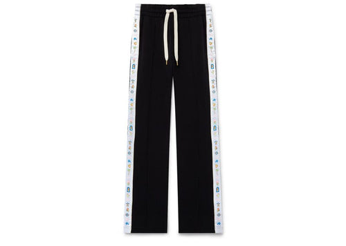 Casablanca Casa Icons Tape Sweatpants Black