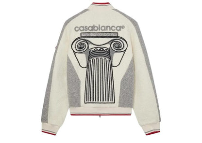 Casablanca Cashmere Column Jacket White