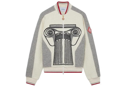 Casablanca Cashmere Column Jacket White