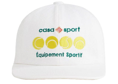 Casablanca Equipment Sportif Embroidered Cap White