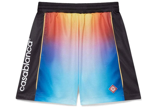 Casablanca Gradient Birdseye Mesh Football Shorts