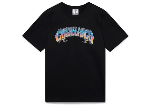 Casablanca Gradient Gothic Tee Black