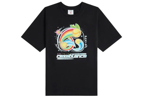 Casablanca Manga Tennis Ball Tee Black