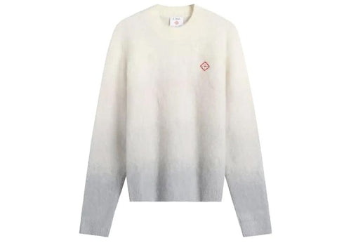 Casablanca Mohair Sweater Gray Gradient