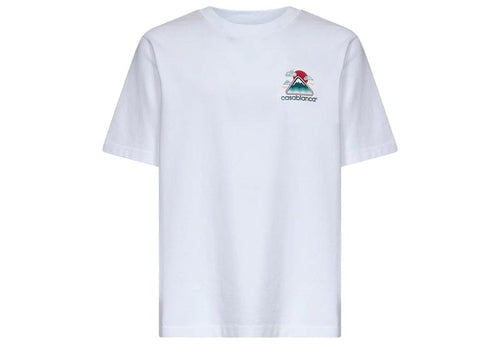 Casablanca Montagne Organic-Cotton T-shirt White