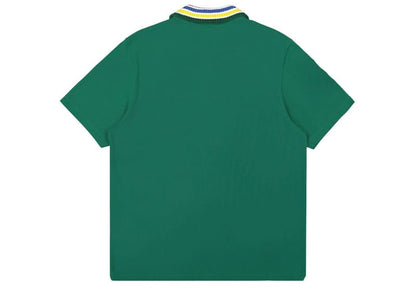 Casablanca Primary Stripe Knit Collar Classic Polo