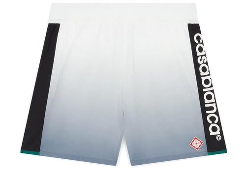 Casablanca Silver Gradient Shellsuit Shorts