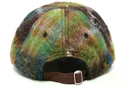 Charles Jeffrey Loverboy Multicolor Logo Cap Green Tartan