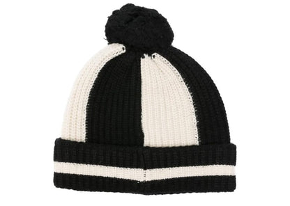 Charles Jeffrey Loverboy Pompom Beanie Black/Off White