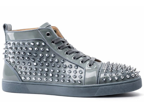 Christian Louboutin Louis Spikes High-Top Patent