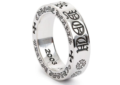 Chrome Hearts F-You Sterling Silver Ring