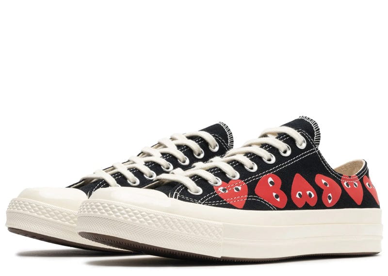 Converse Chuck Taylor All Star 70 Ox Comme des Garcons PLAY Multi-Heart Black