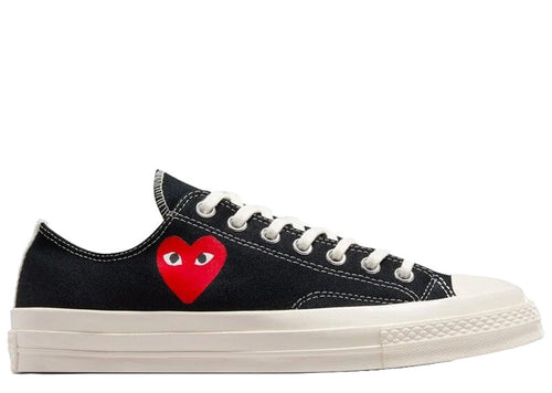 Converse Chuck Taylor All Star 70 Ox Comme des Garcons PLAY Single Heart Black