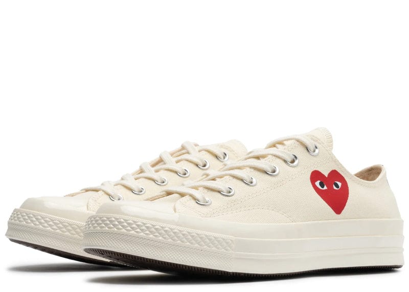 Converse Chuck Taylor All Star 70 Ox Comme des Garcons Play Single Heart Milk