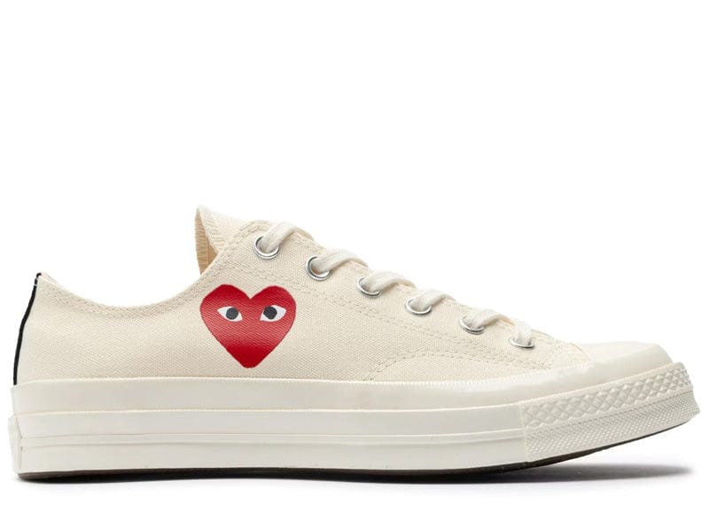 Converse Chuck Taylor All Star 70 Ox Comme des Garcons Play Single Heart Milk