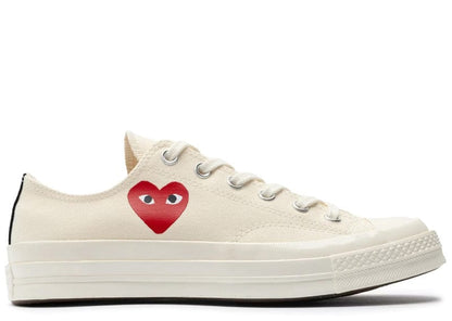 Converse Chuck Taylor All Star 70 Ox Comme des Garcons Play Single Heart Milk