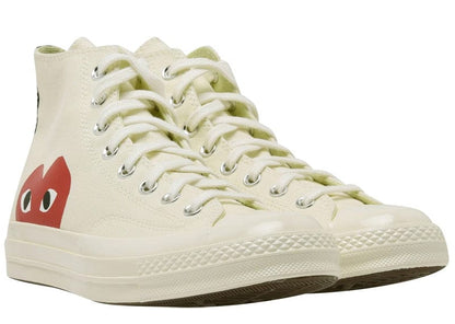 Converse Chuck Taylor All-Star Hi x Comme des Garçons Play White Milk