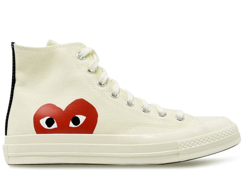 Converse Chuck Taylor All-Star Hi x Comme des Garçons Play White Milk