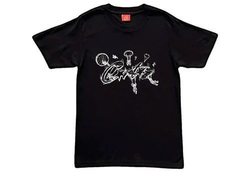 Corteiz Allstarz Skydiver Tee Black
