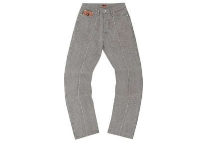 Corteiz C-Star Denim Jeans Grey