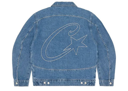 Corteiz C-Star Denim Trucker Jacket Blue