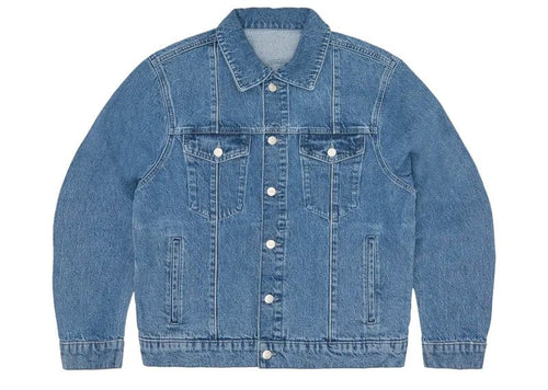 Corteiz C-Star Denim Trucker Jacket Blue