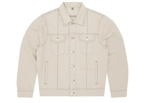Corteiz C-Star Denim Trucker Jacket Natural