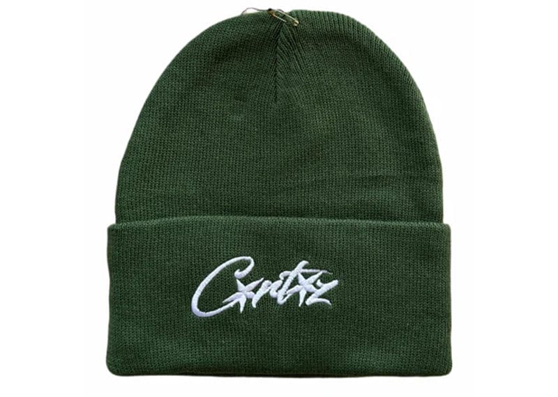 Corteiz Folded Allstarz Beanie Green