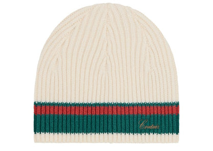 Corteiz Gianni Knit Beanie Cream