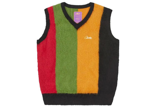 Corteiz Mohair Knit Vest Multi