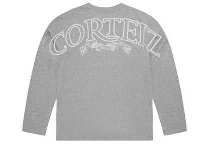 Corteiz Royale Heavyweight Long Sleeve T-shirt Heather Grey