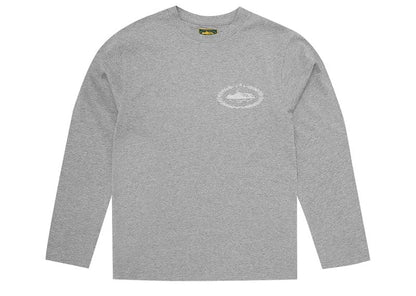 Corteiz Royale Heavyweight Long Sleeve T-shirt Heather Grey