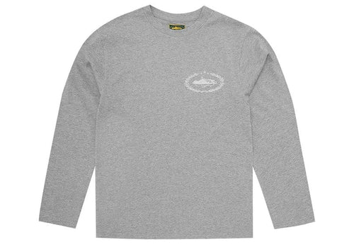 Corteiz Royale Heavyweight Long Sleeve T-shirt Heather Grey