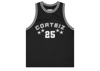 Corteiz Stars Bball Jersey Black
