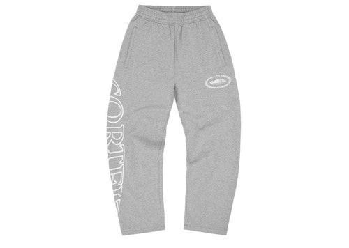 Corteiz Superior Royale Open Hem Pant Heather Grey