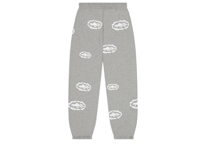 Corteiz x Denim Tears Island Wreath Sweatpant Heather Grey