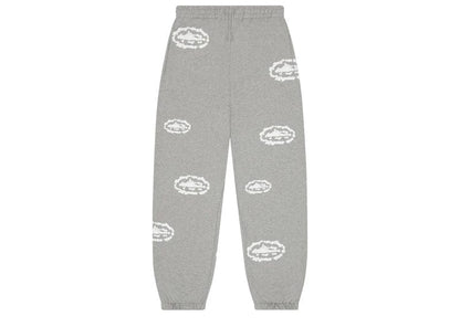 Corteiz x Denim Tears Island Wreath Sweatpant Heather Grey