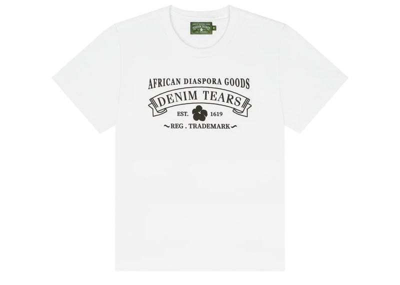 Denim Tears ADG Tee White and Black
