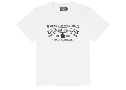 Denim Tears ADG Tee White and Black