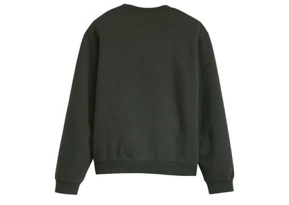 Denim Tears Crewneck Sweatshirt Fleur De Lis Print Black