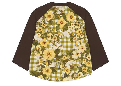 Denim Tears Cotton Gingham Baseball Tee Multicolor