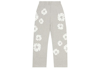 Denim Tears Cotton Wreath Baggy Sweatpants Grey