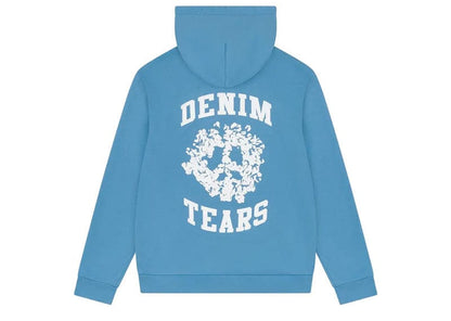 Denim Tears Denim University Zip Hoodie Light Blue