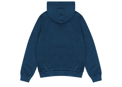 Denim Tears Embroidered Floral Hoodie Navy