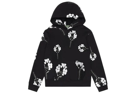 Denim Tears Hardies Tears Fist Wreath Hoodie Black