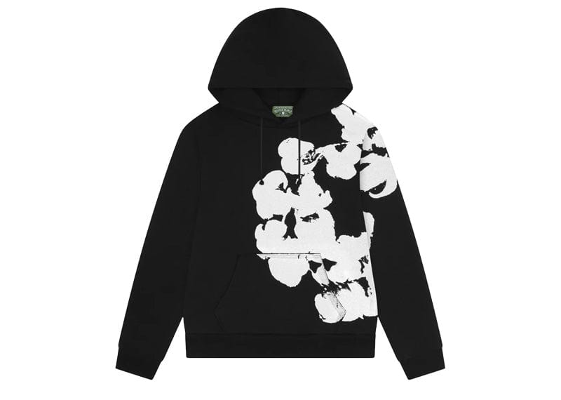 Denim Tears Jumbo Wreath Hoodie Black